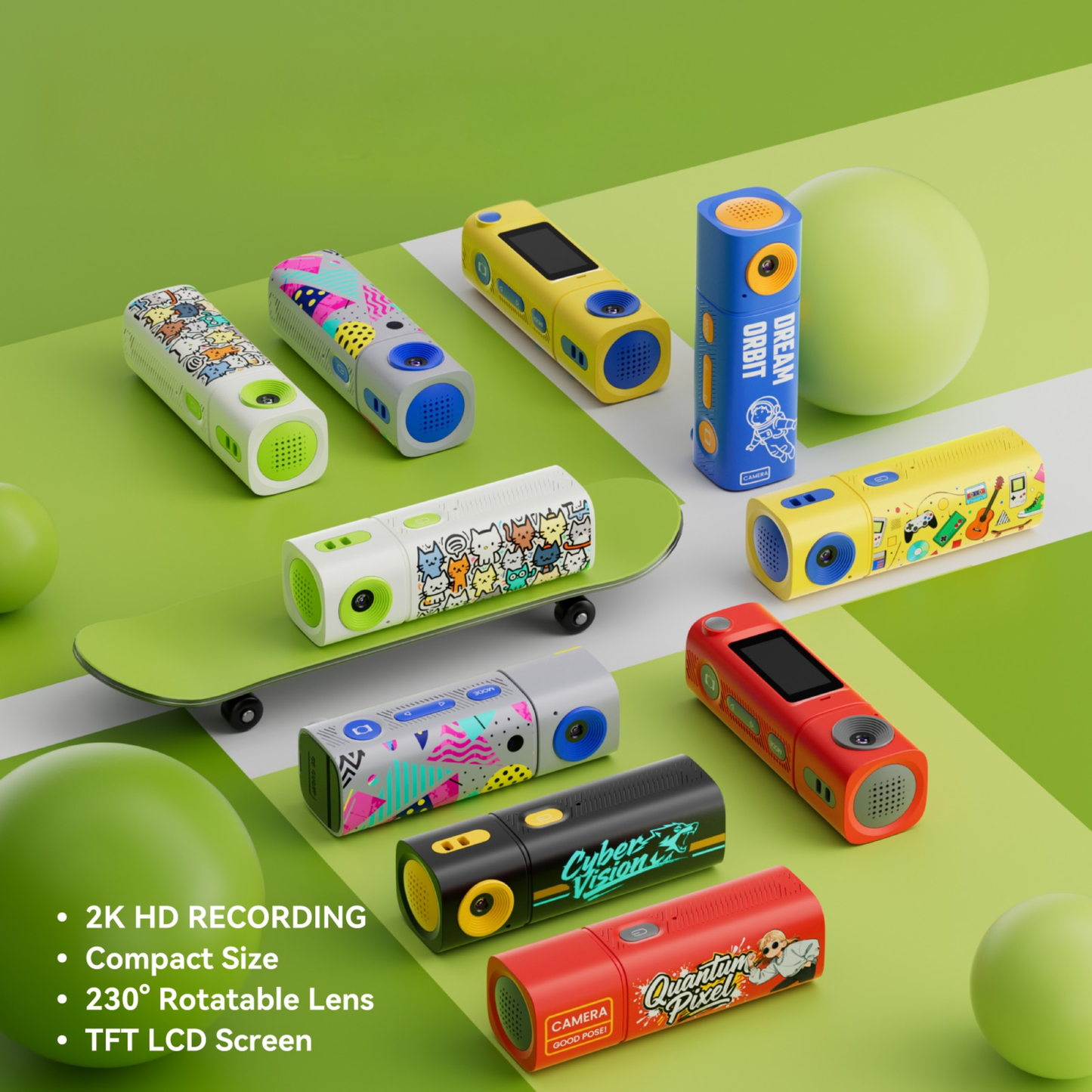 Westora Keychain Mini 2K High Quality Camera